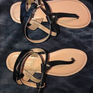 New never worn sandals